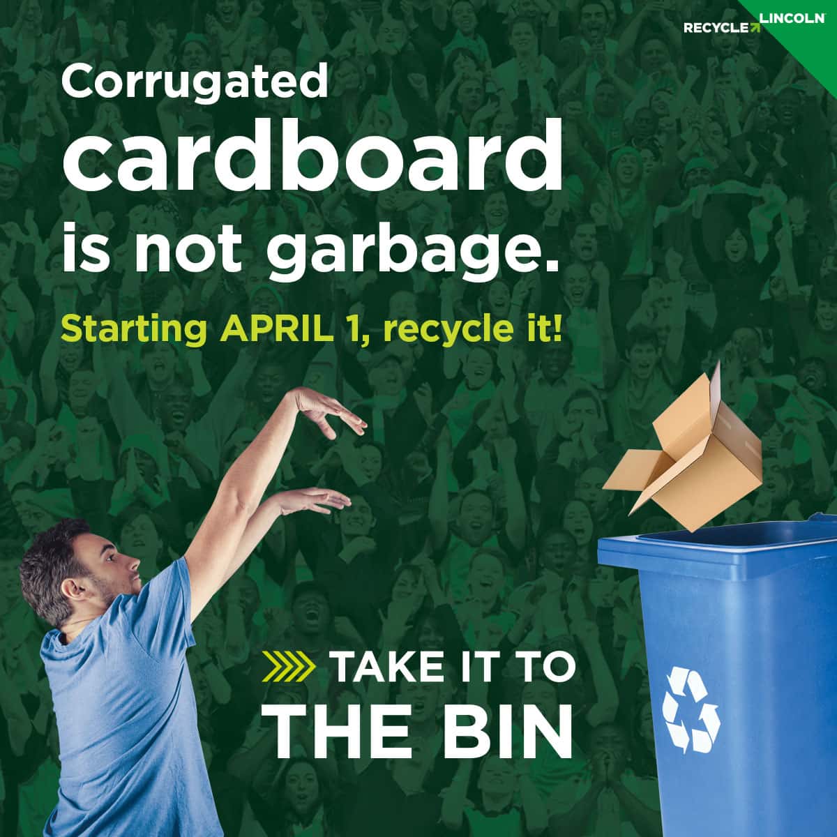 Using Behavior Change Strategies to Encourage Cardboard Recycling in