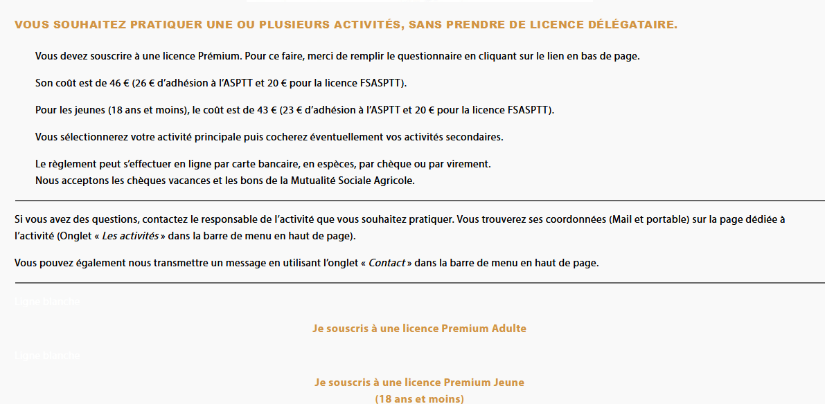 Comment faire votre demande de licence en 5 étapes ? ASPTT Verdun