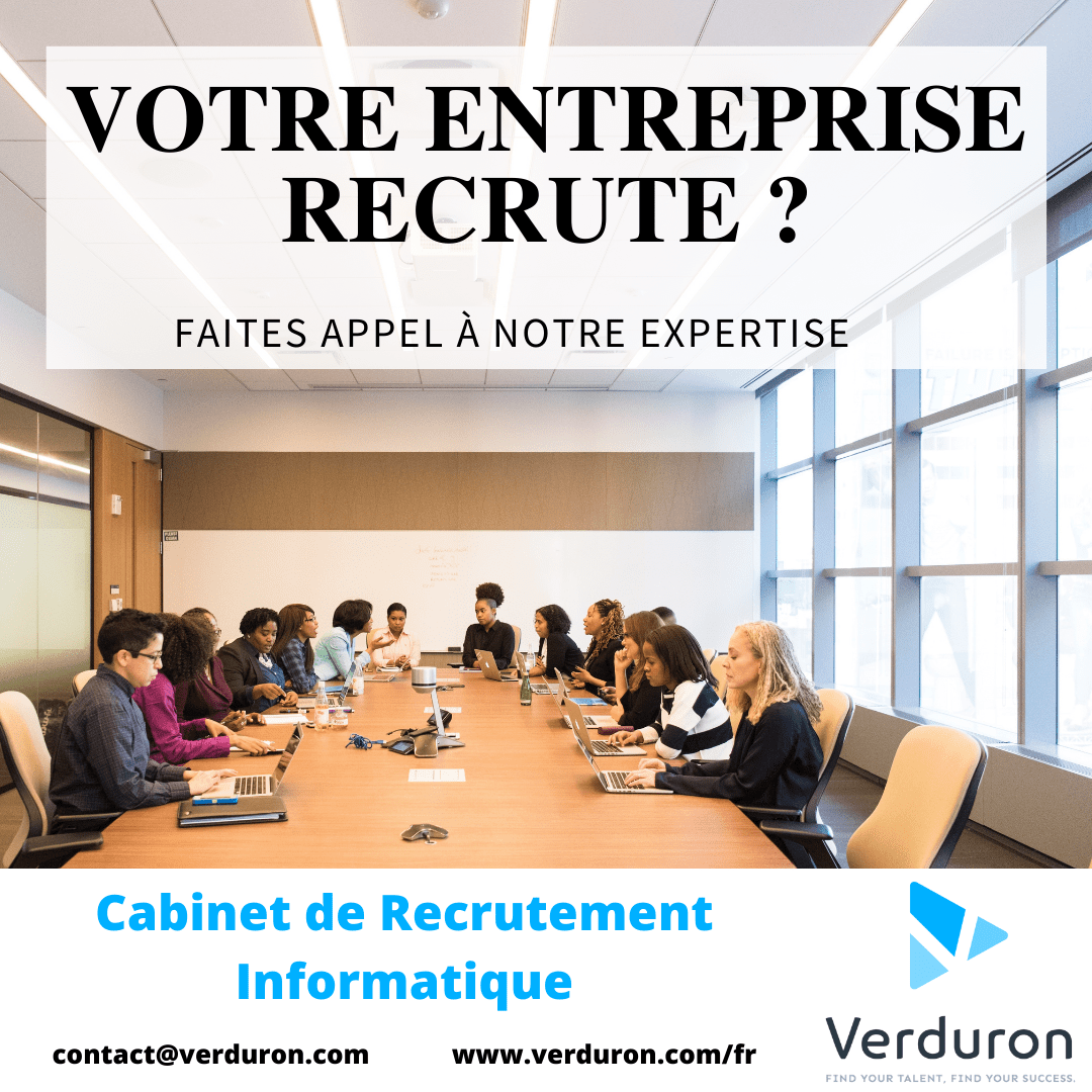 de recrutement informatique Verduron Votre entreprise recrute