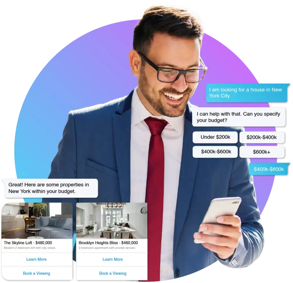 Real Estate Chatbots AI Chatbot Solutions from Verge AI