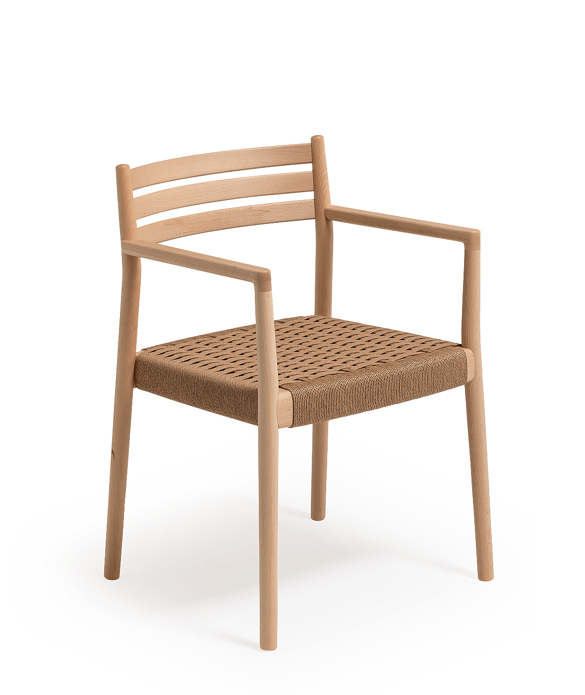 Bogart Stool with backrest and upholstered seat and backrest Vergés