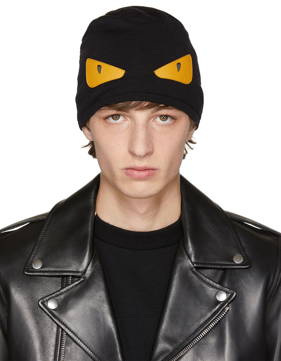 FENDI Black Monster Beanie · VERGLE