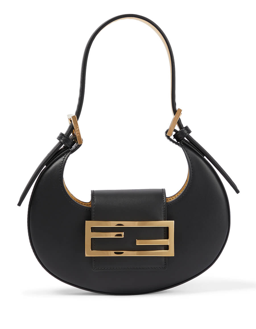 FENDI Croissant Mini leather shoulder bag · VERGLE