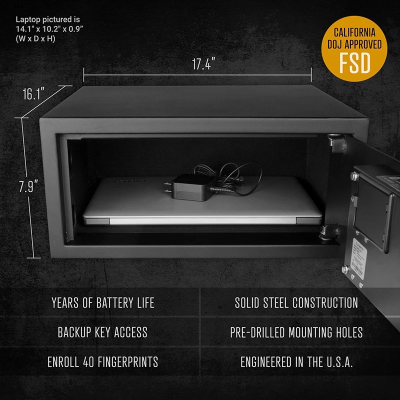 Verifi Smart.Safe.® S6000 » Smart Gun Safe