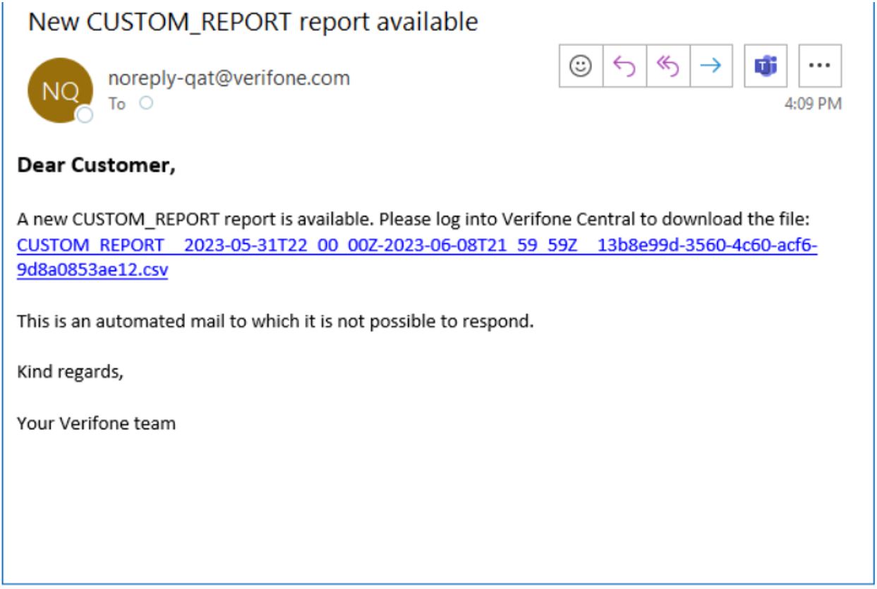 How to export a report | Verifone Central | Verifone Developer Portal