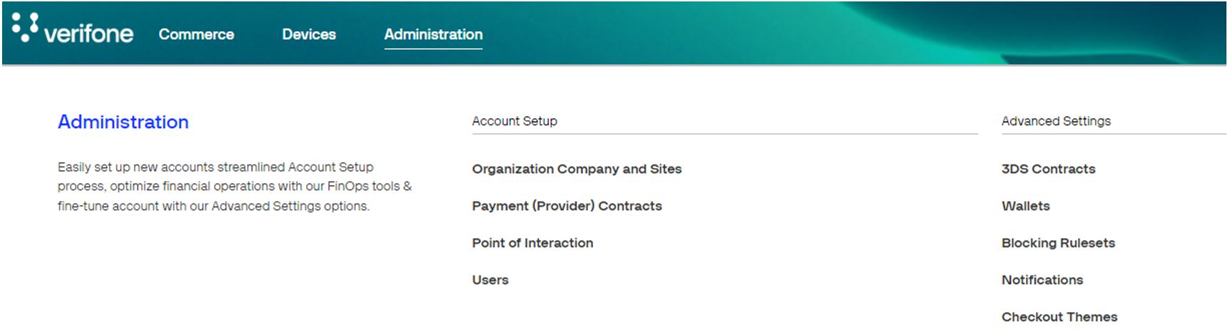Verifone Central | Verifone Central | Verifone Developer Portal