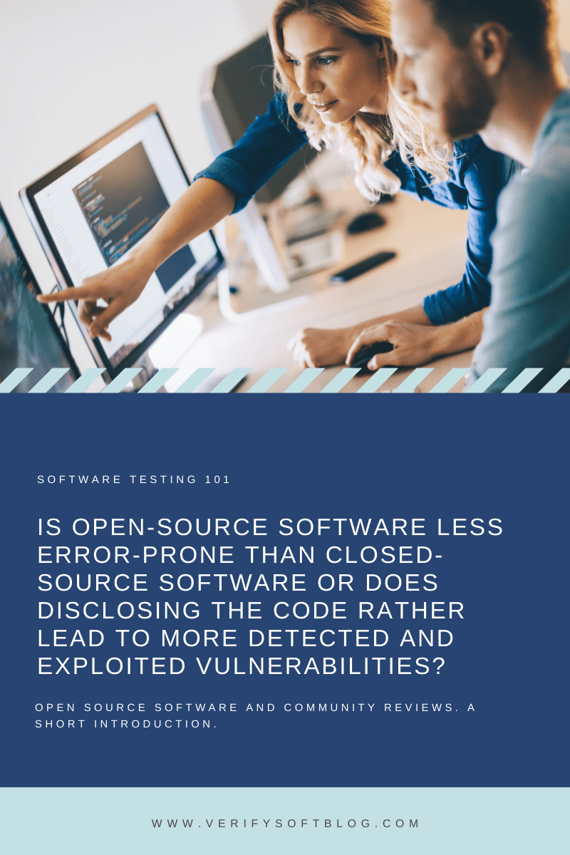 Is opensource software less errorprone than closedsource software or