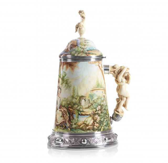 [Auction 143] Lot 2 "Tankard 'Allegory of Spring'" VERITAS Art
