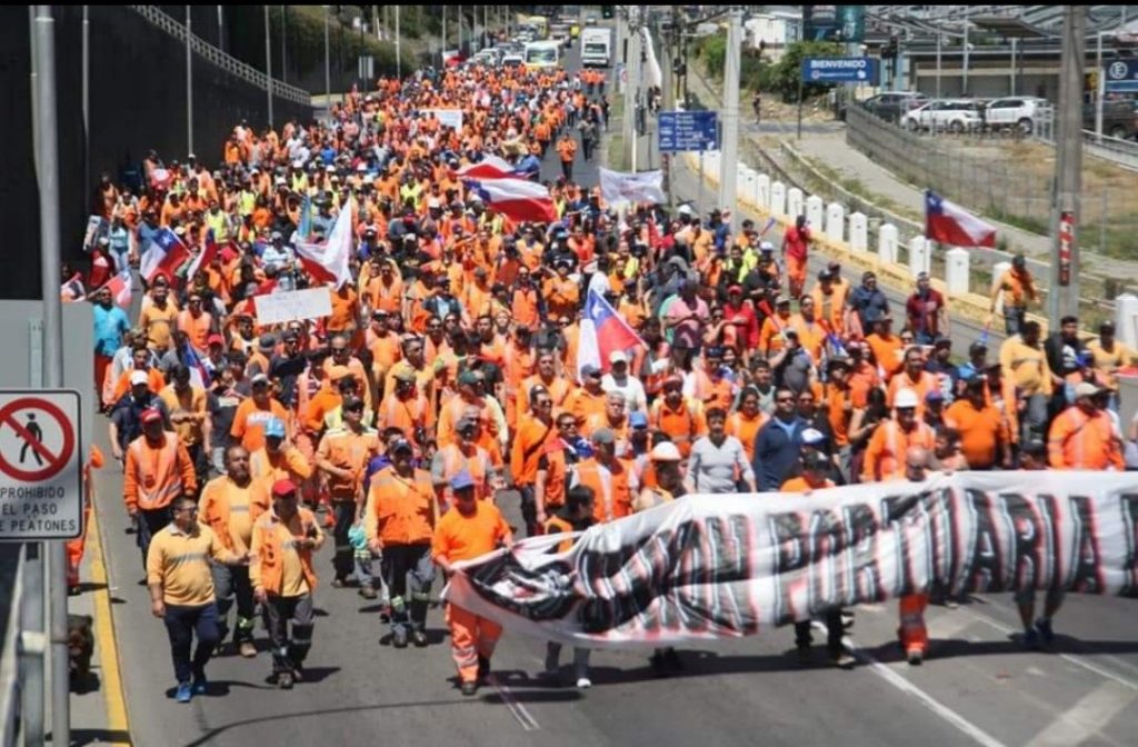 Union Portuaria De Chile Comunicado de prensa desde 1981 el estado de