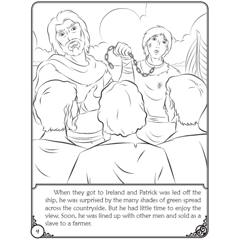 Coloring Storybook: Saint Patrick - Veritatis.com.au