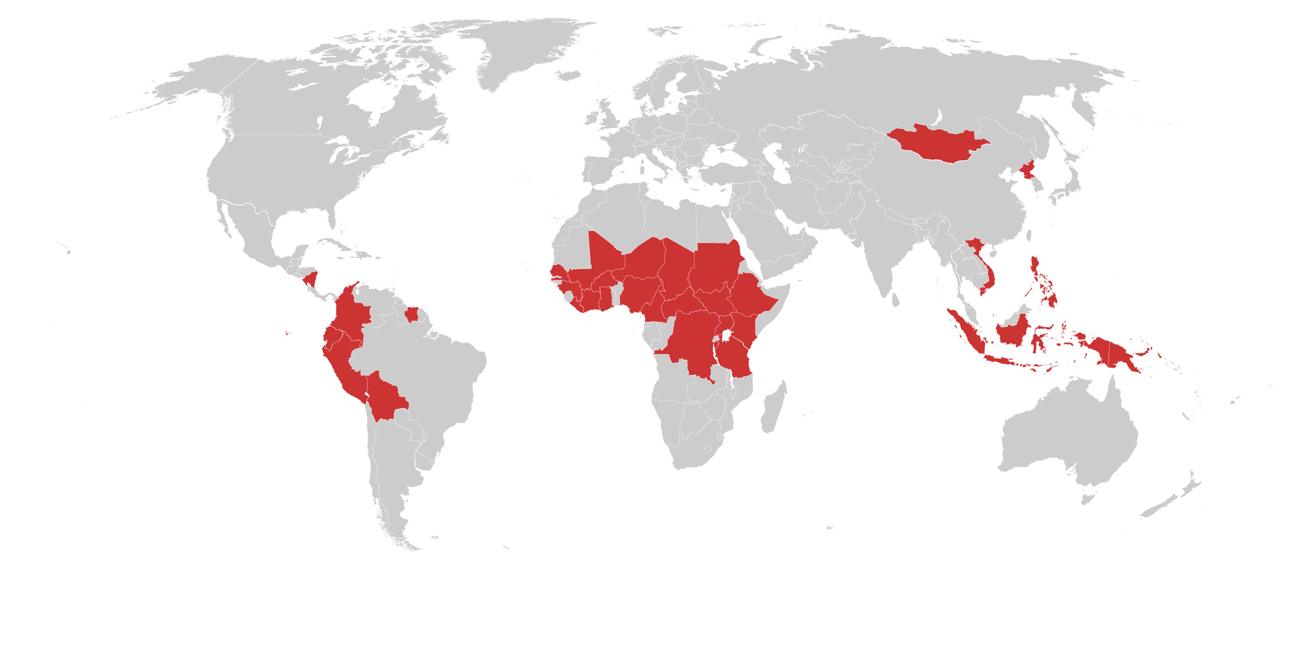 Gold Commodity Atlas Research Page with a Map
