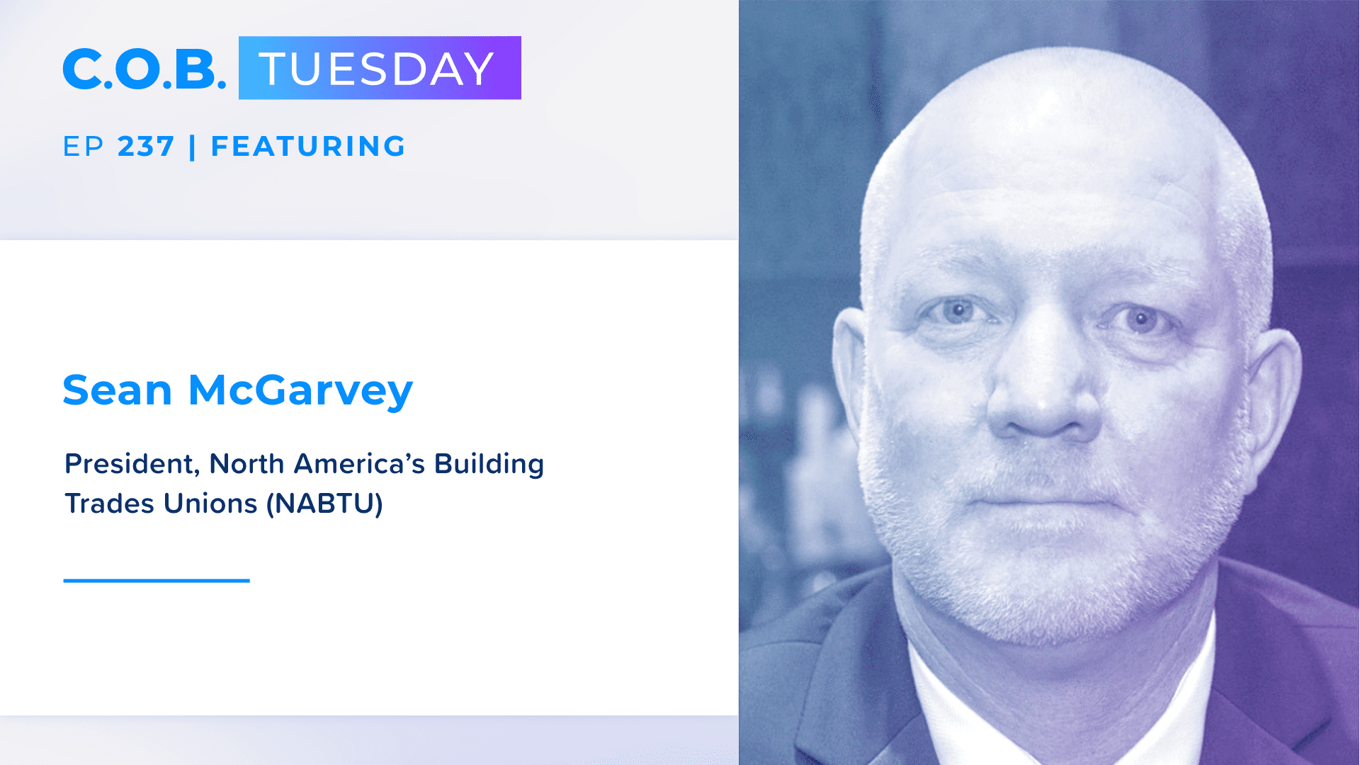 "When You Build A Data Center, You Need 800 Electricians" Featuring