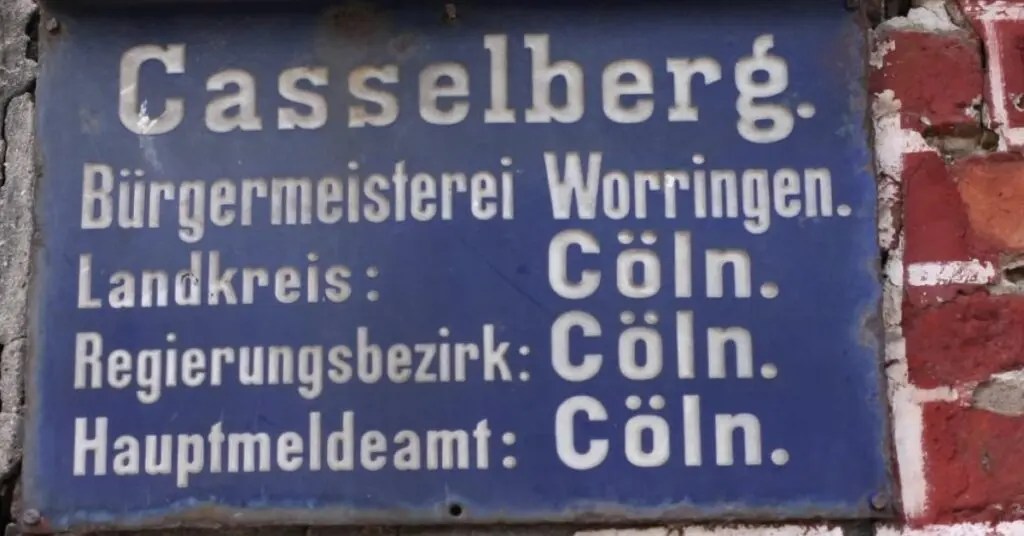 Bis wann wurde Köln mit C geschrieben? Verliebt in Köln