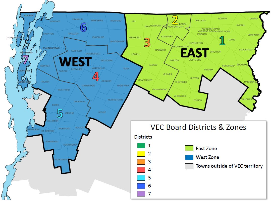 Board of Directors — Vermont Electric Coop