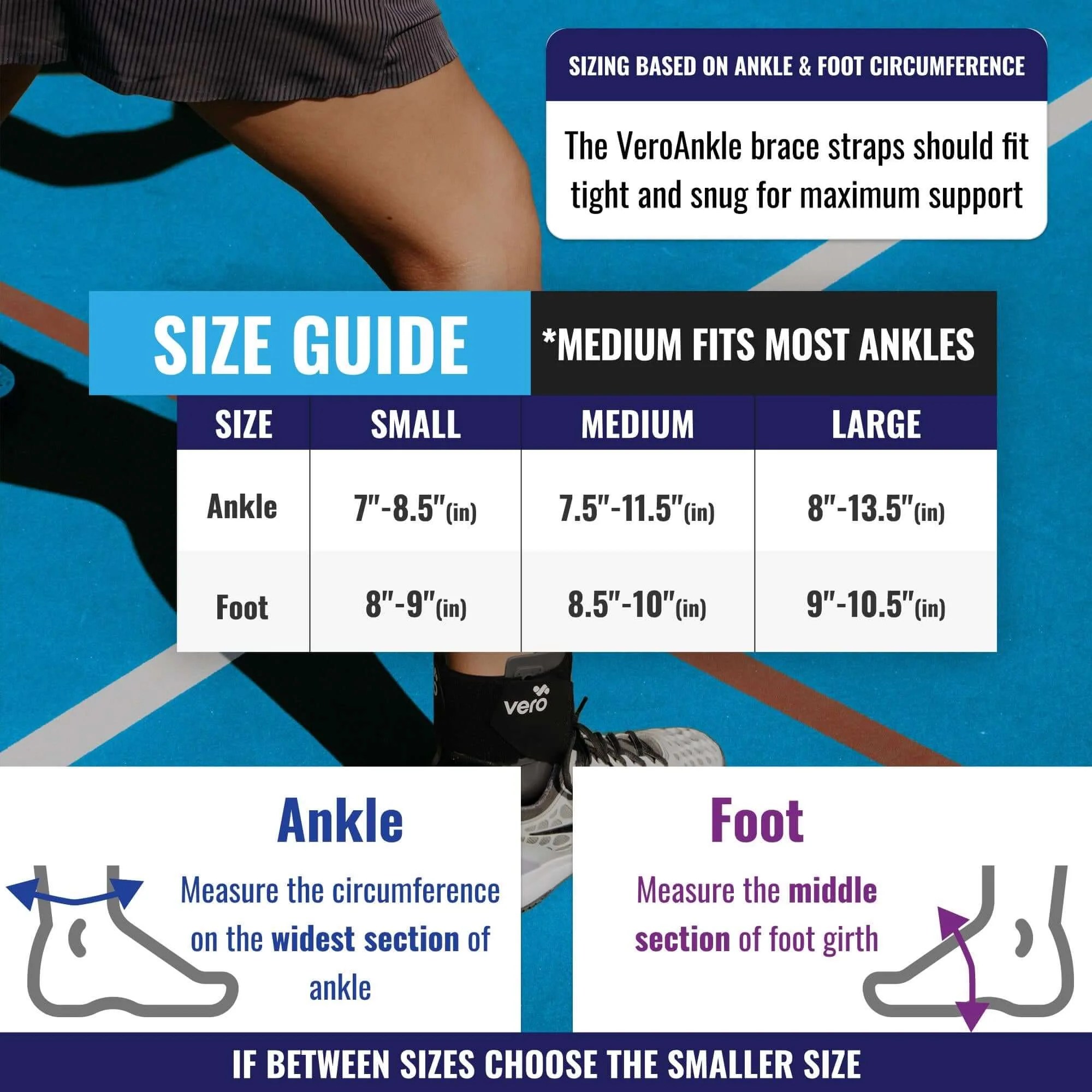 Vero Ankle Brace For Ankle Support & Sprains | Vero Ankle™