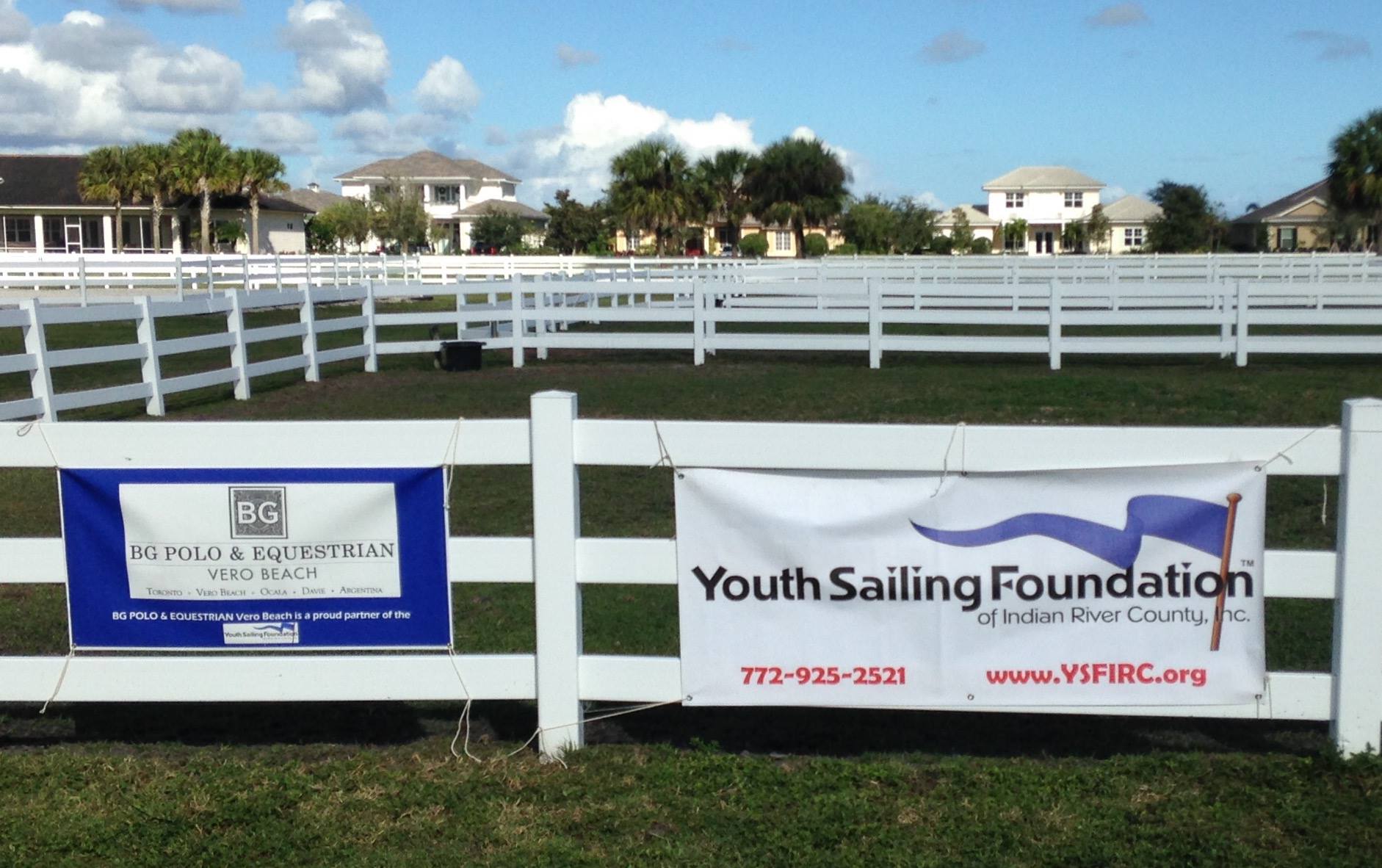 BG Polo & Equestrian Vero Beach Hosted Youth Sailing Foundation at