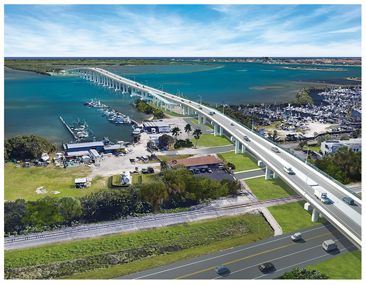 New bridge off south island will be one of tallest in state Vero News
