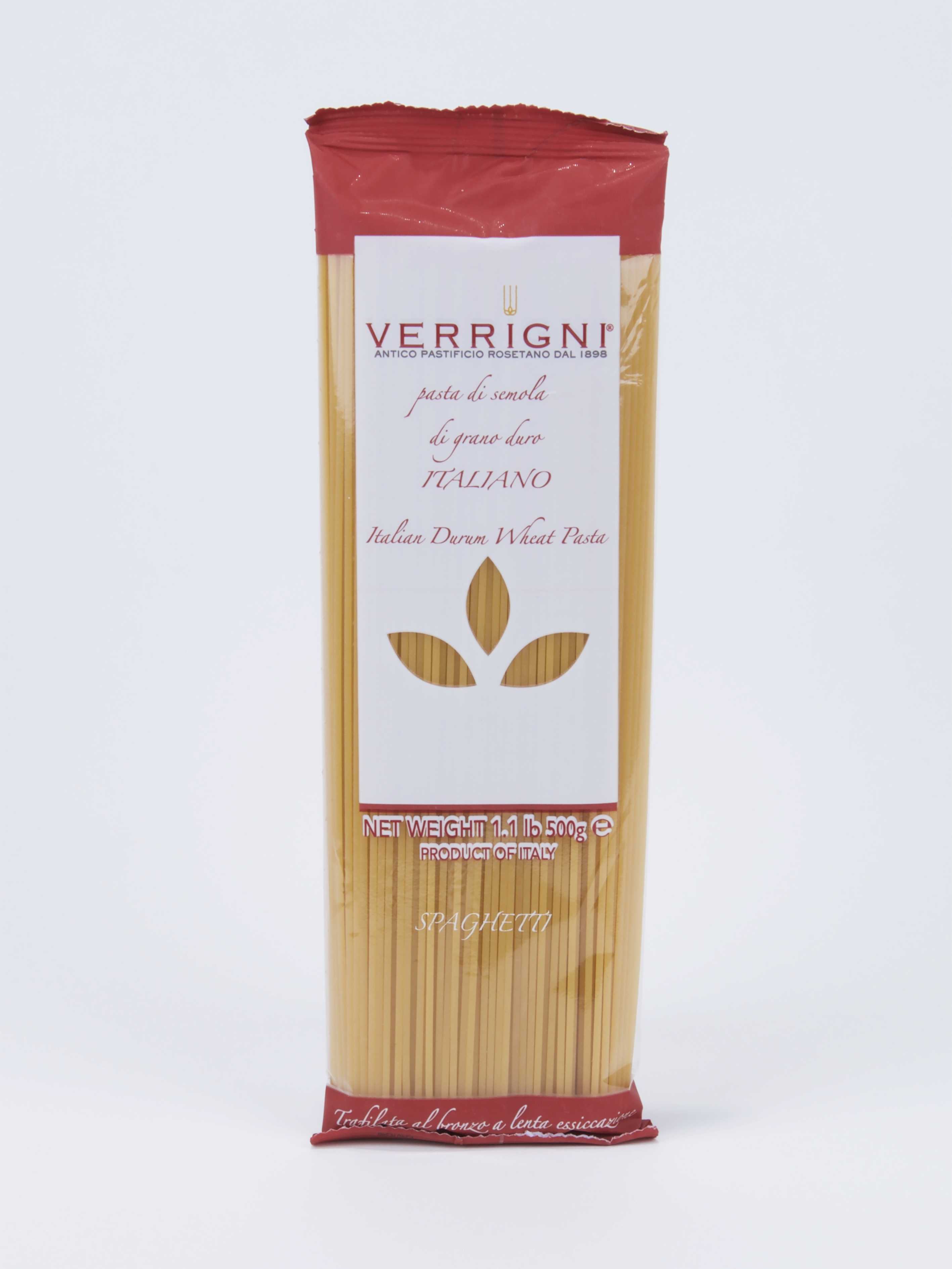Spaghetti Verrigni Suà Pastità