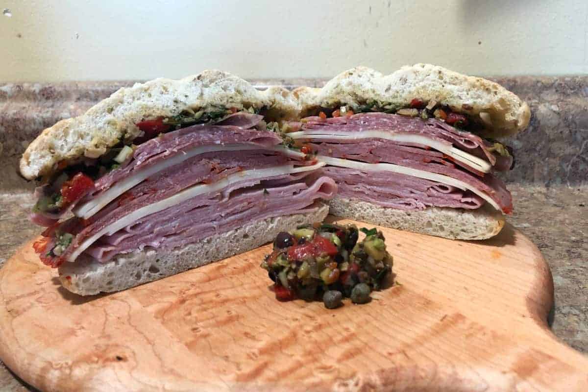 Sandwich Special The Muffaletta Verrill Farm