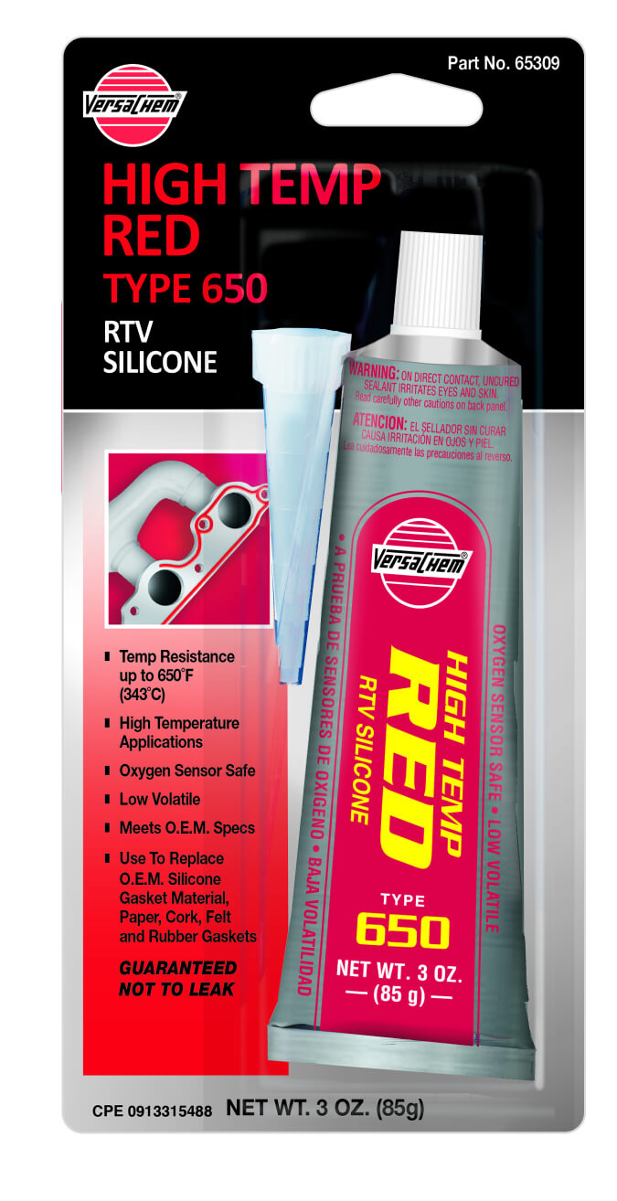 Versachem High Temp Red RTV Silicone Cathay