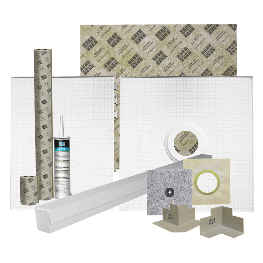 Top 3 Rated shower membrane kits for your custom shower