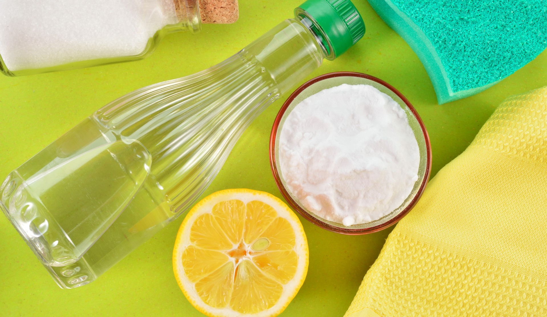 Natural cleaners. Vinegar, baking soda, salt and lemon. Versatile Vinegar Natural cleaners. Vinegar, baking soda, salt and lemon. Versatile Vinegar