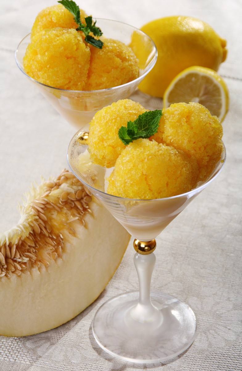 Melon Sorbet Versatile Vinegar