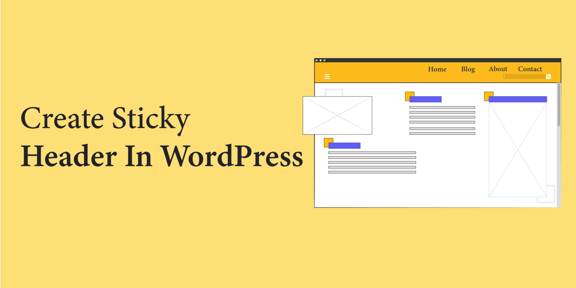 How to Create a Sticky Header in WordPress Verse WP