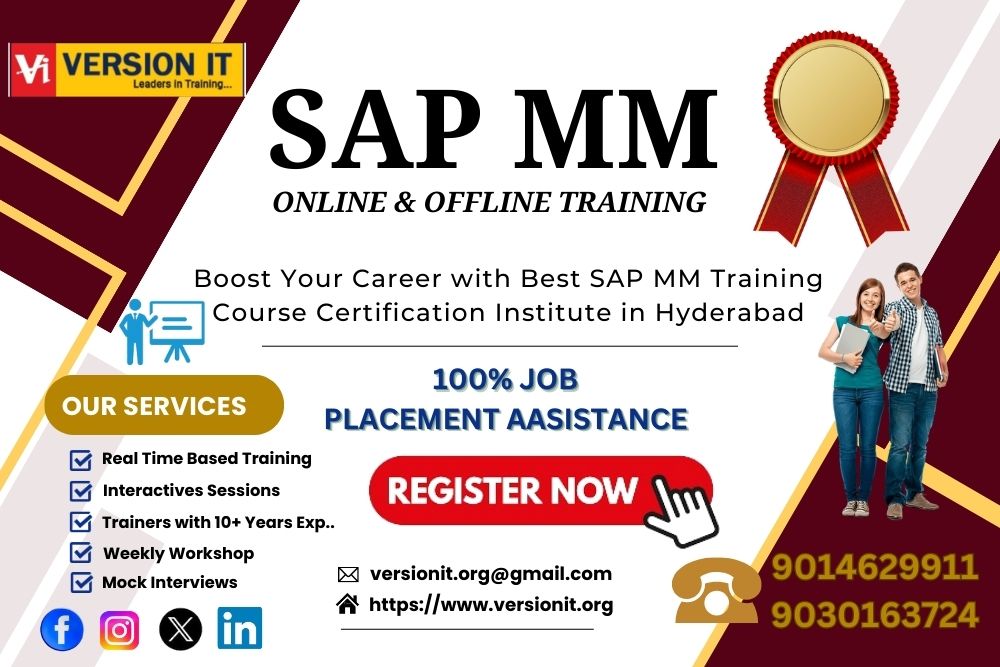 What Is SAP MM? (Benefits, Components and Career Scope) Version IT Blog