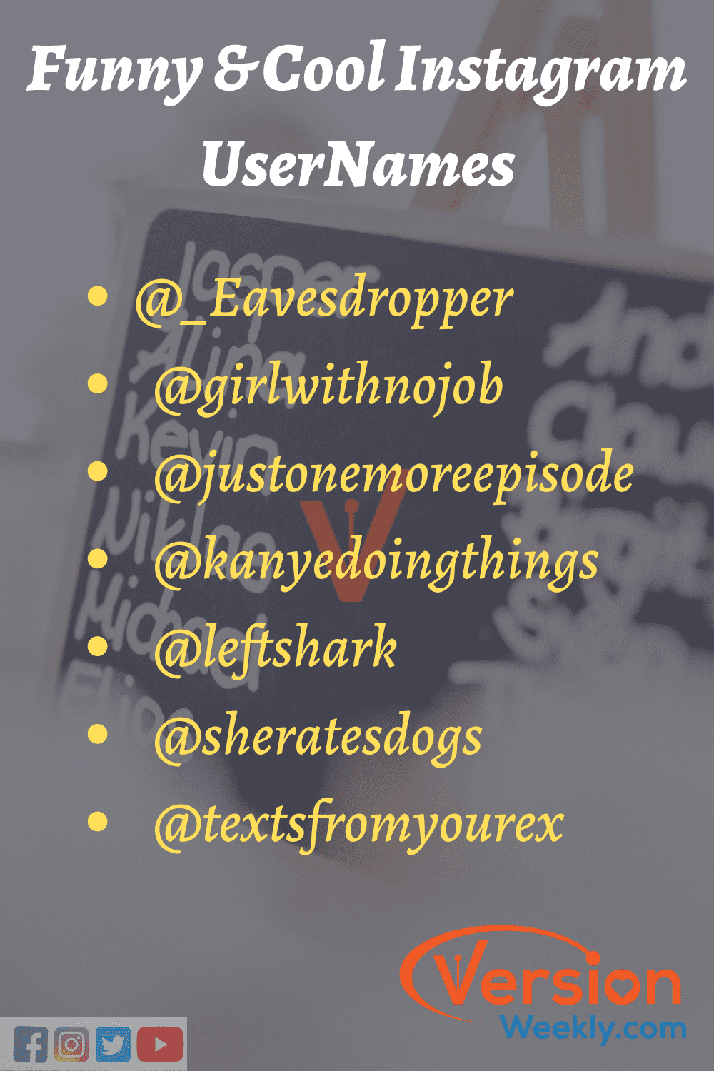 200+ Perfect & Unique Usernames for Instagram That Will Ensure to Get