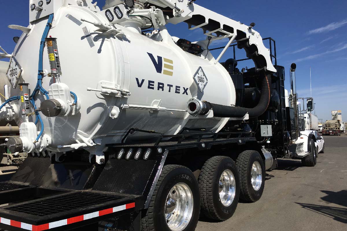 Vertex Wet / Dry Vacuum Truck Services in Western Canada