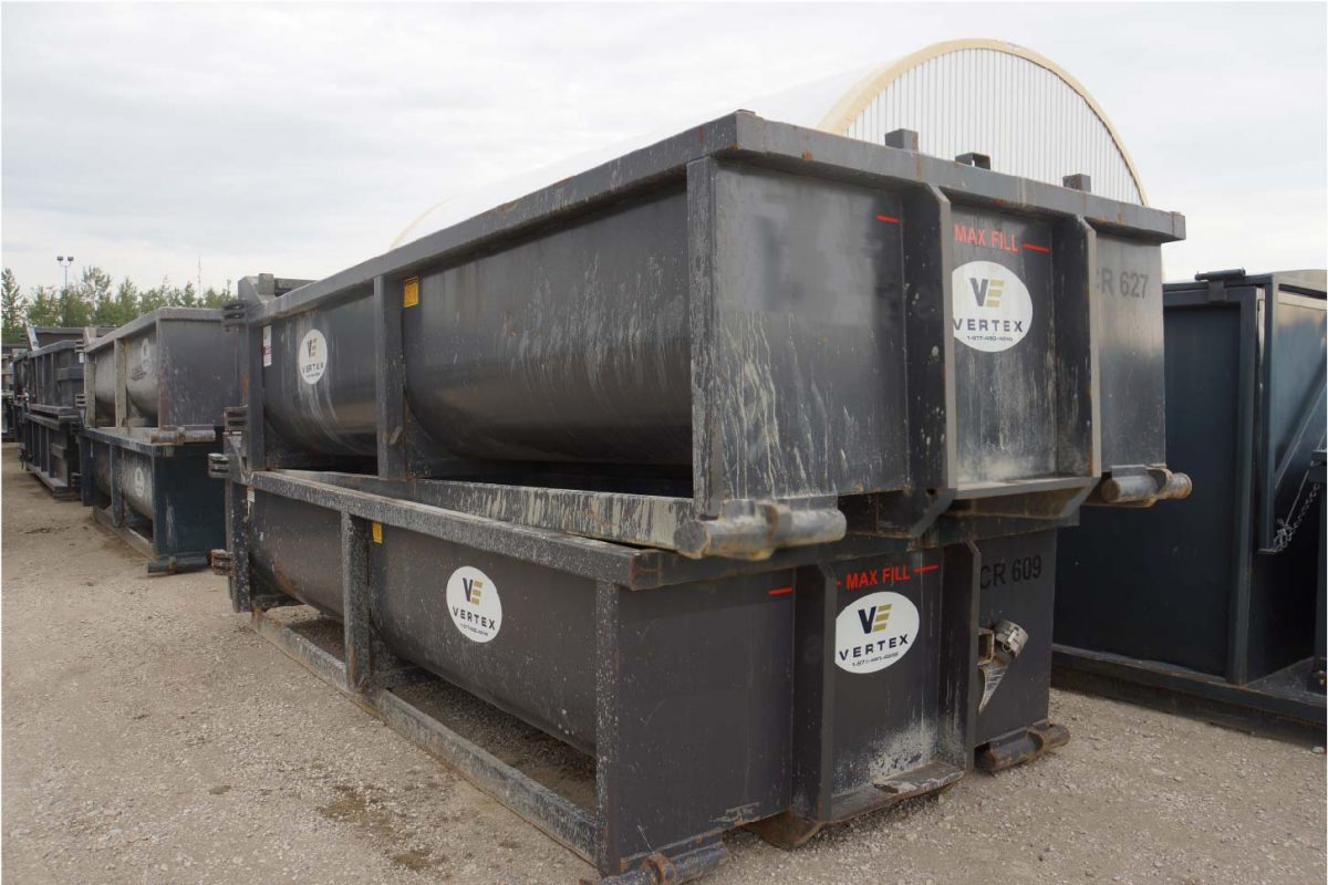 Vertex Scrap Metal Bin Rental for Waste Management