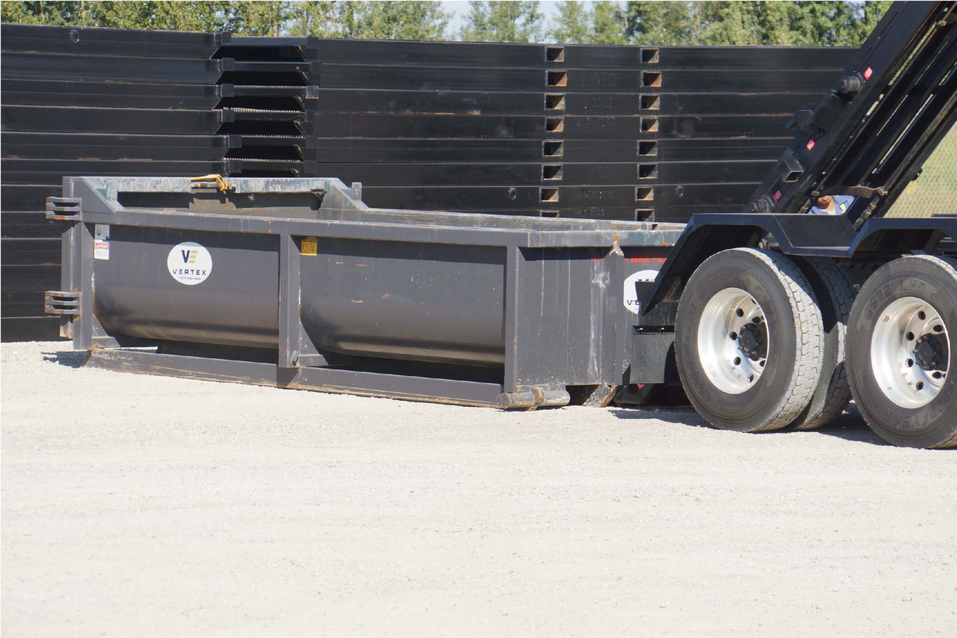 Scrap Metal Bin Rental for Waste Management Vertex Vertex