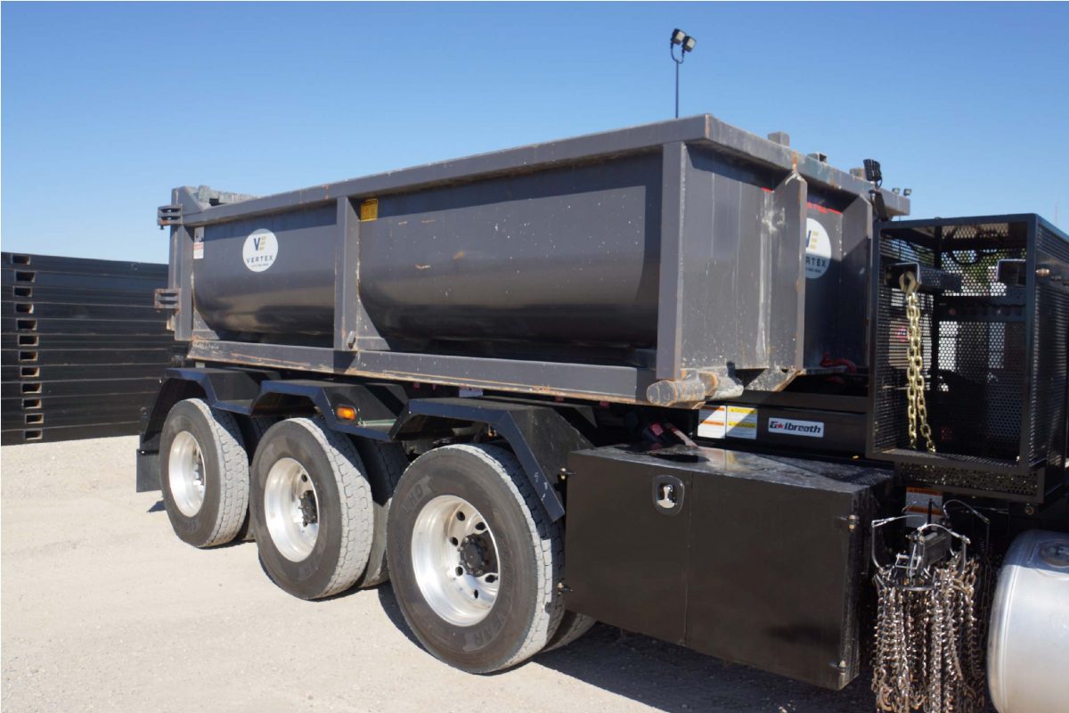 Vertex Scrap Metal Bin Rental for Waste Management