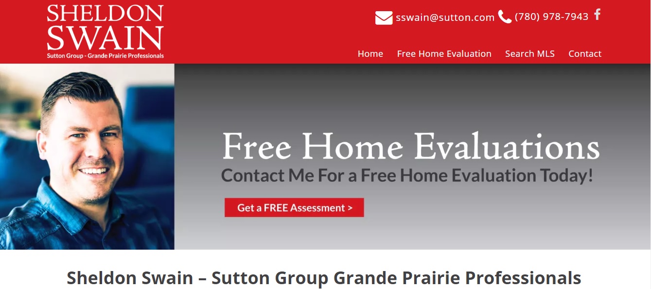 Sheldon Swain Realtor Sutton Group Vertexpages