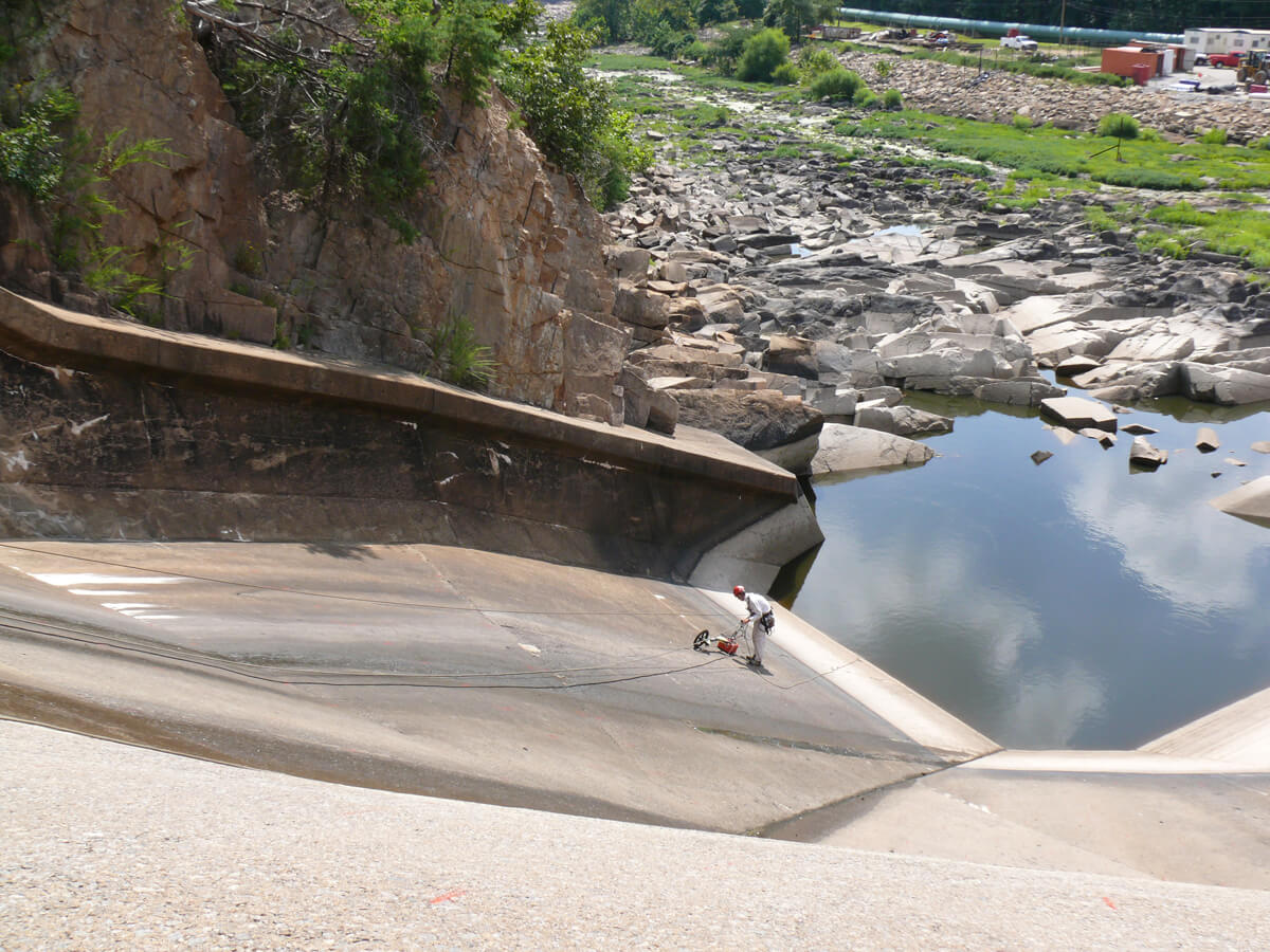 OccoquanDam3 Vertical Access