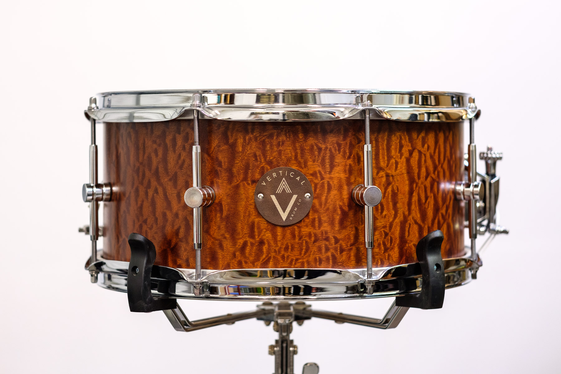 6.5x14 Sapele Over Maple Vertical Drum Co Drums For Worship Music