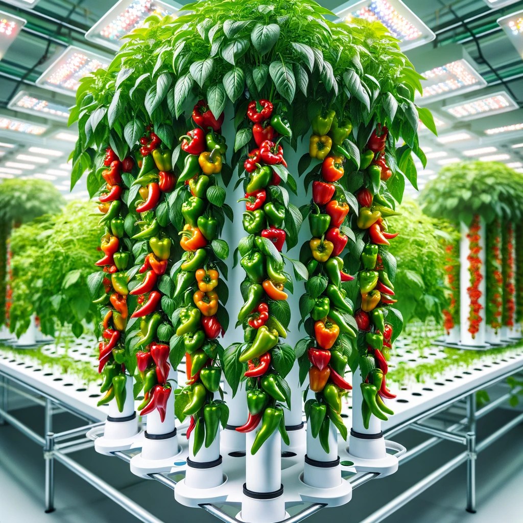Can You Grow Peppers Hydroponically? Vertical Farming