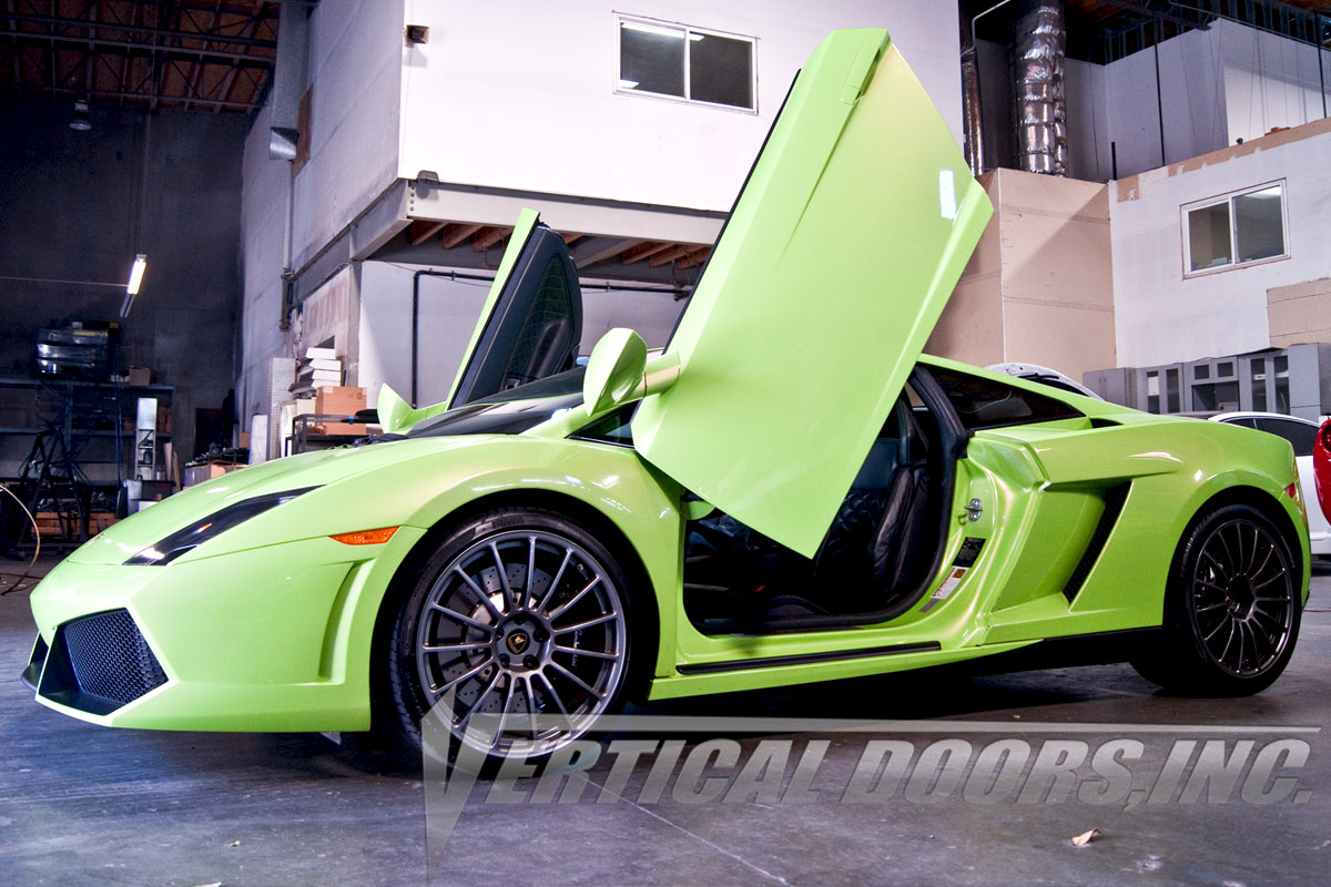 GALLARDO 20032014 VERTICAL LAMBO DOORS Vertical Lambo Doors