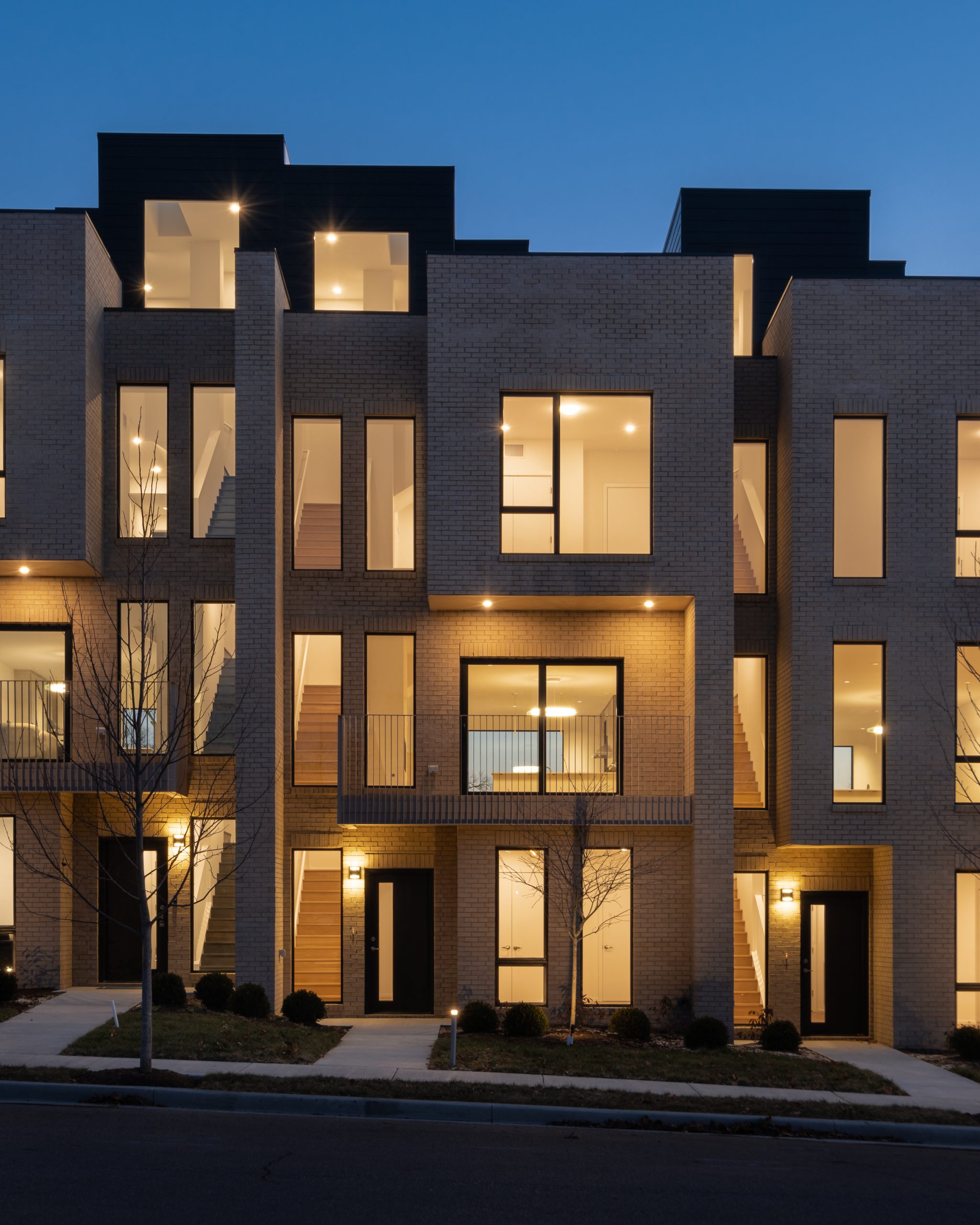 Linden Row Vertically Built