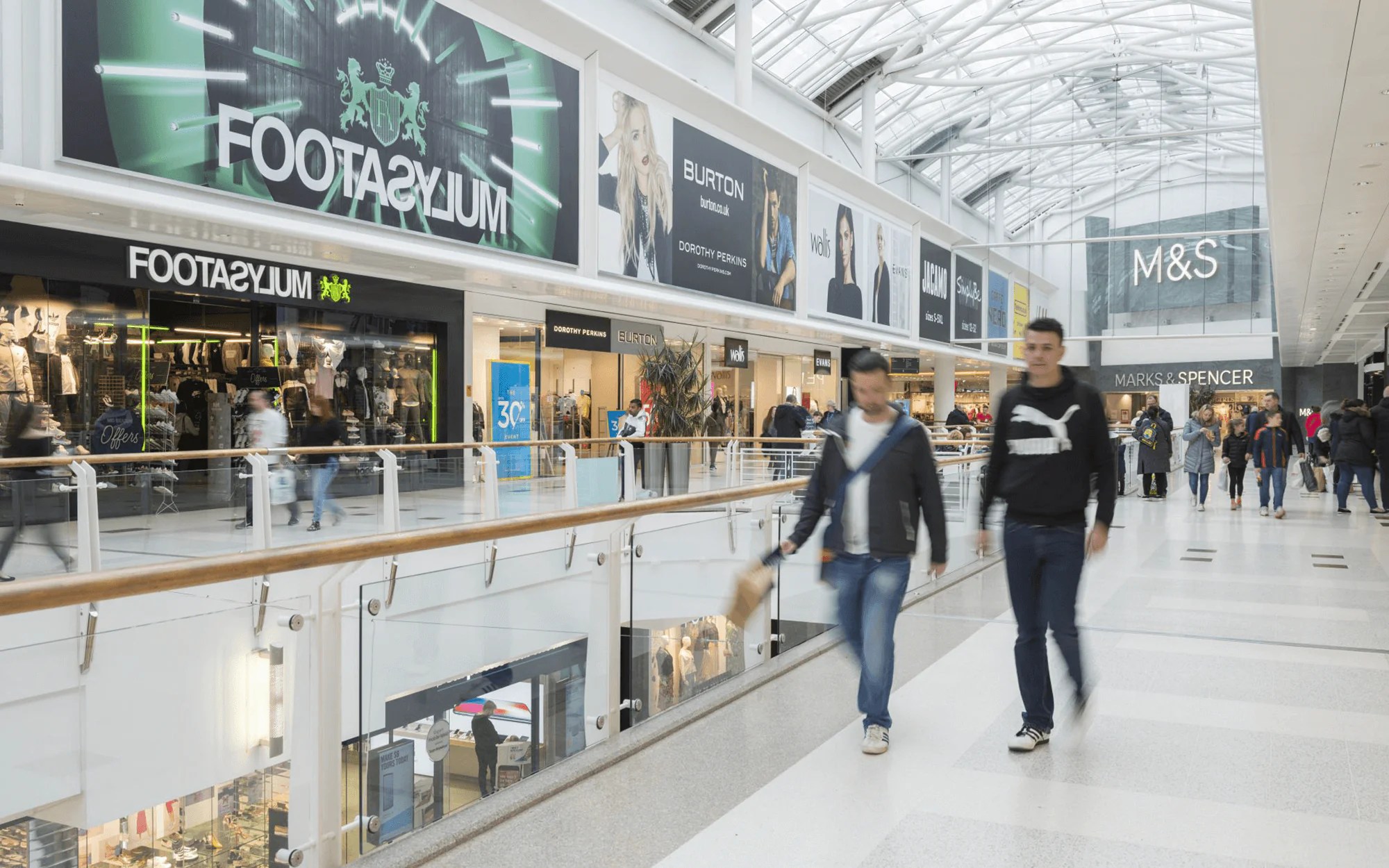 Our Work Braehead shopping centre