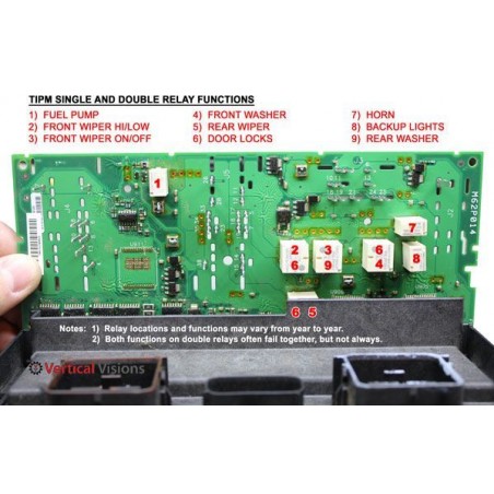 Fuel Pump Relay Repair (TIPM-7)