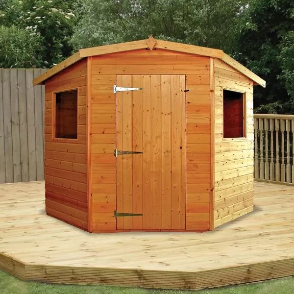 Albany Rutland Vertigrow Garden Buildings Corner Sheds