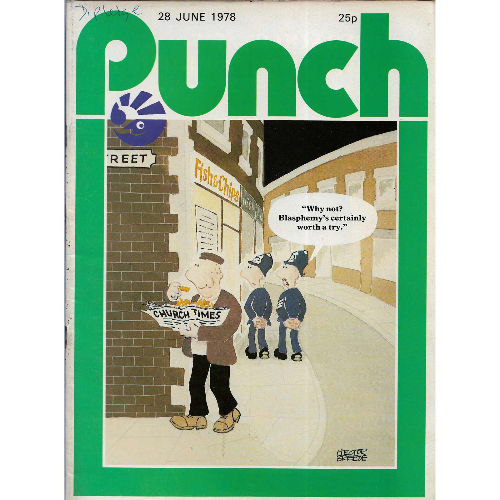 28th June 1978 BUY NOW original Punch magazine
