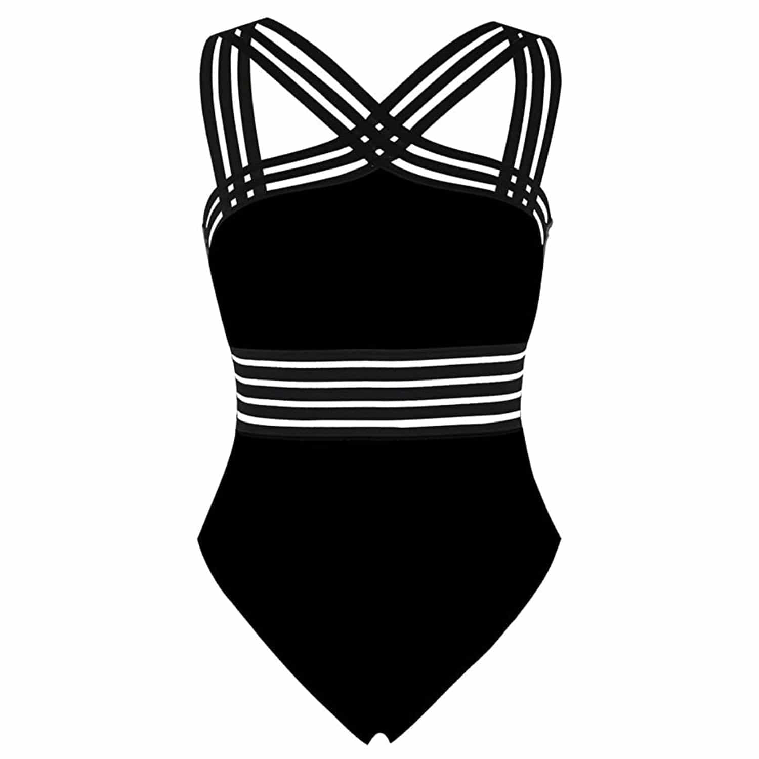 1 Best Black One Piece Swimsuit in 2022 Hilor Swimsuit.