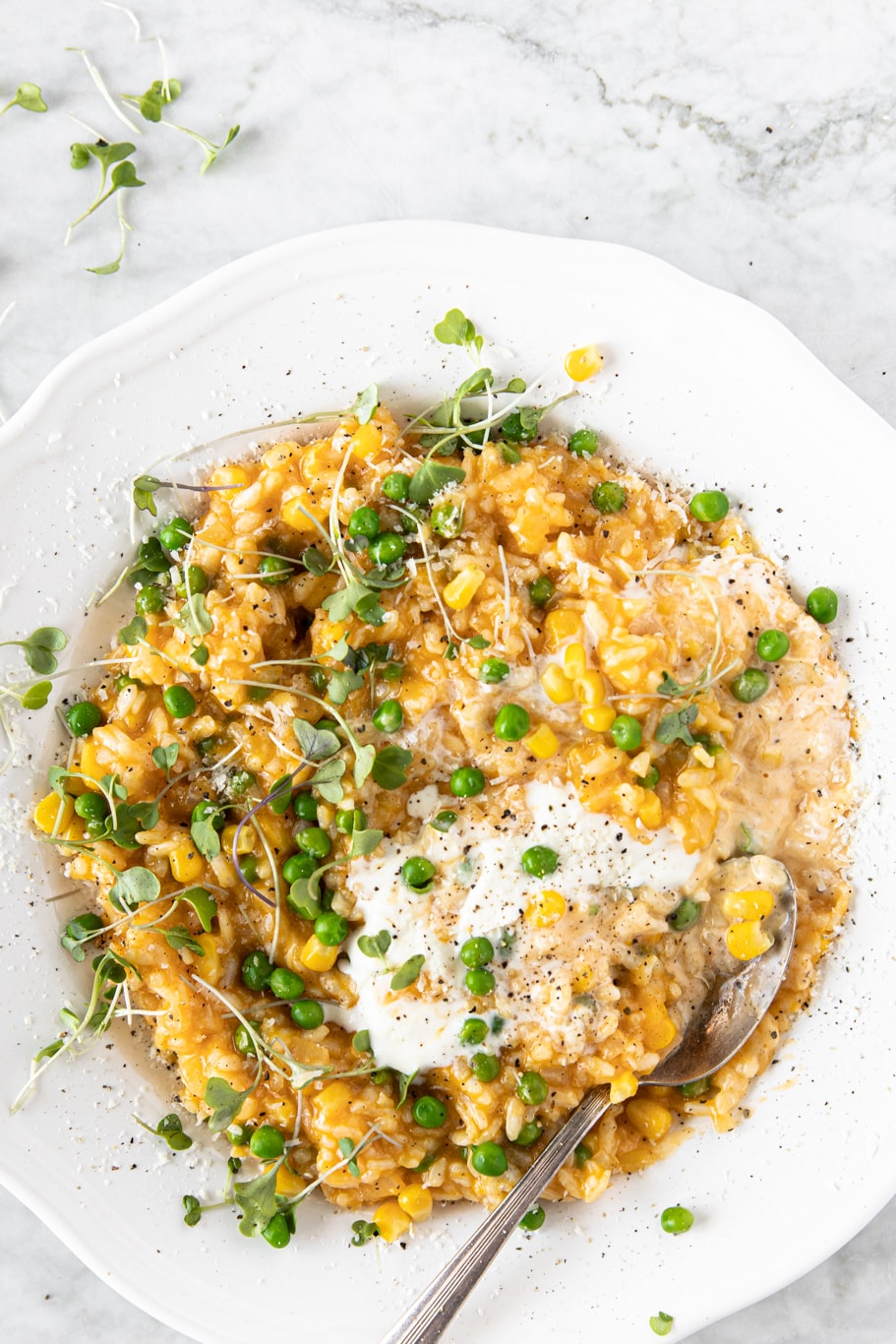 Spring Risotto With Peas and Corn Recipe Very Good Cook