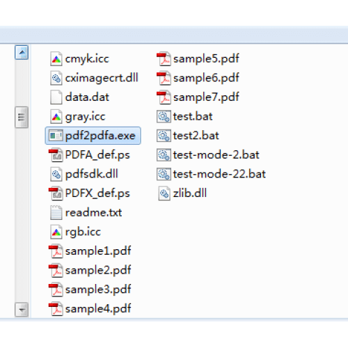 PDF to PDF/A Converter Command Line software does convert PDF files to