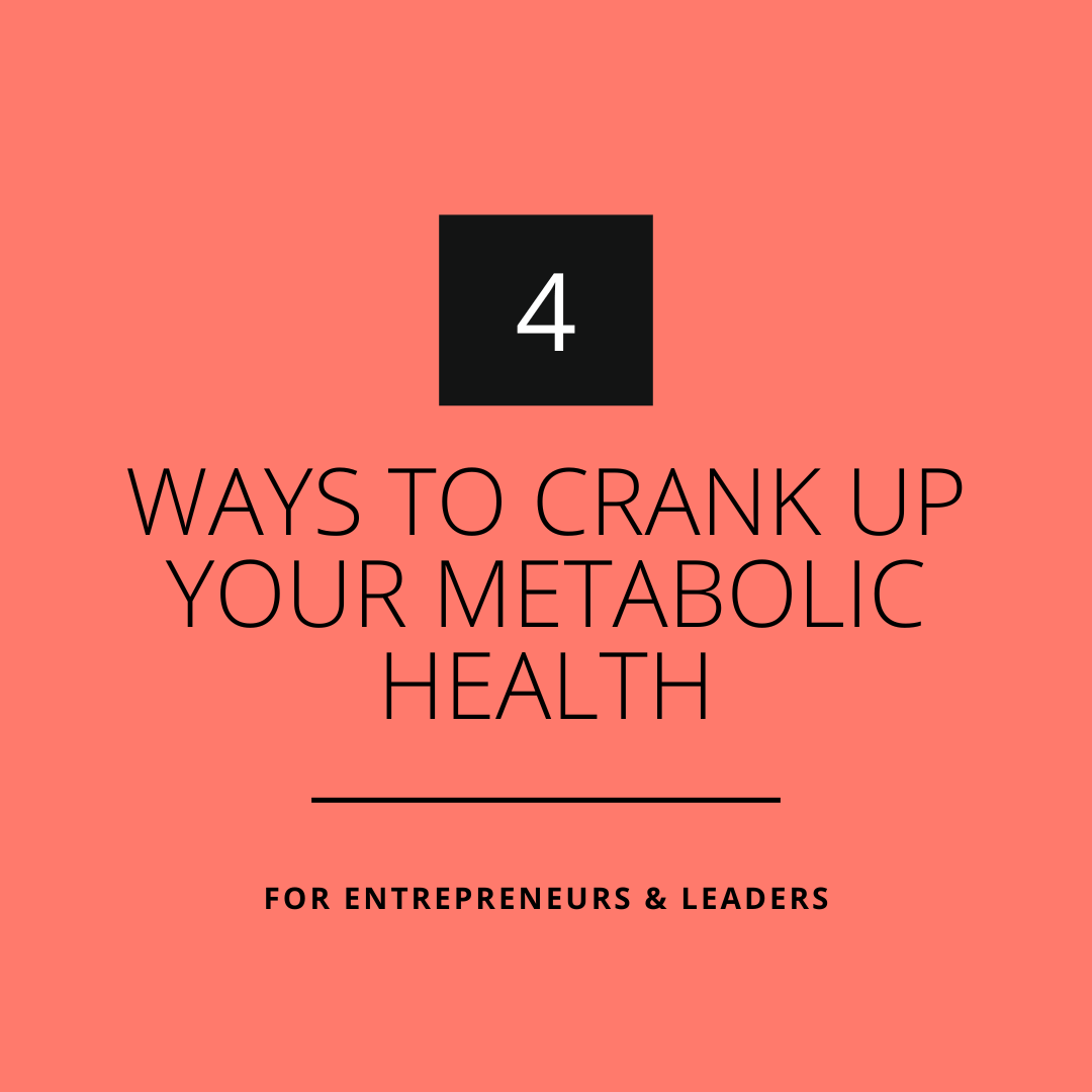 Is Your Metabolism in the Toilet? 🚽 4 Ways to Crank Up Your Metabolic