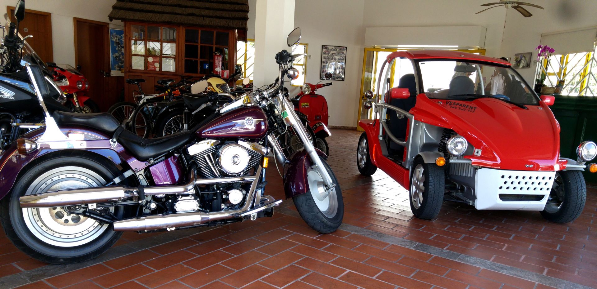 Facilities Vespa Rent