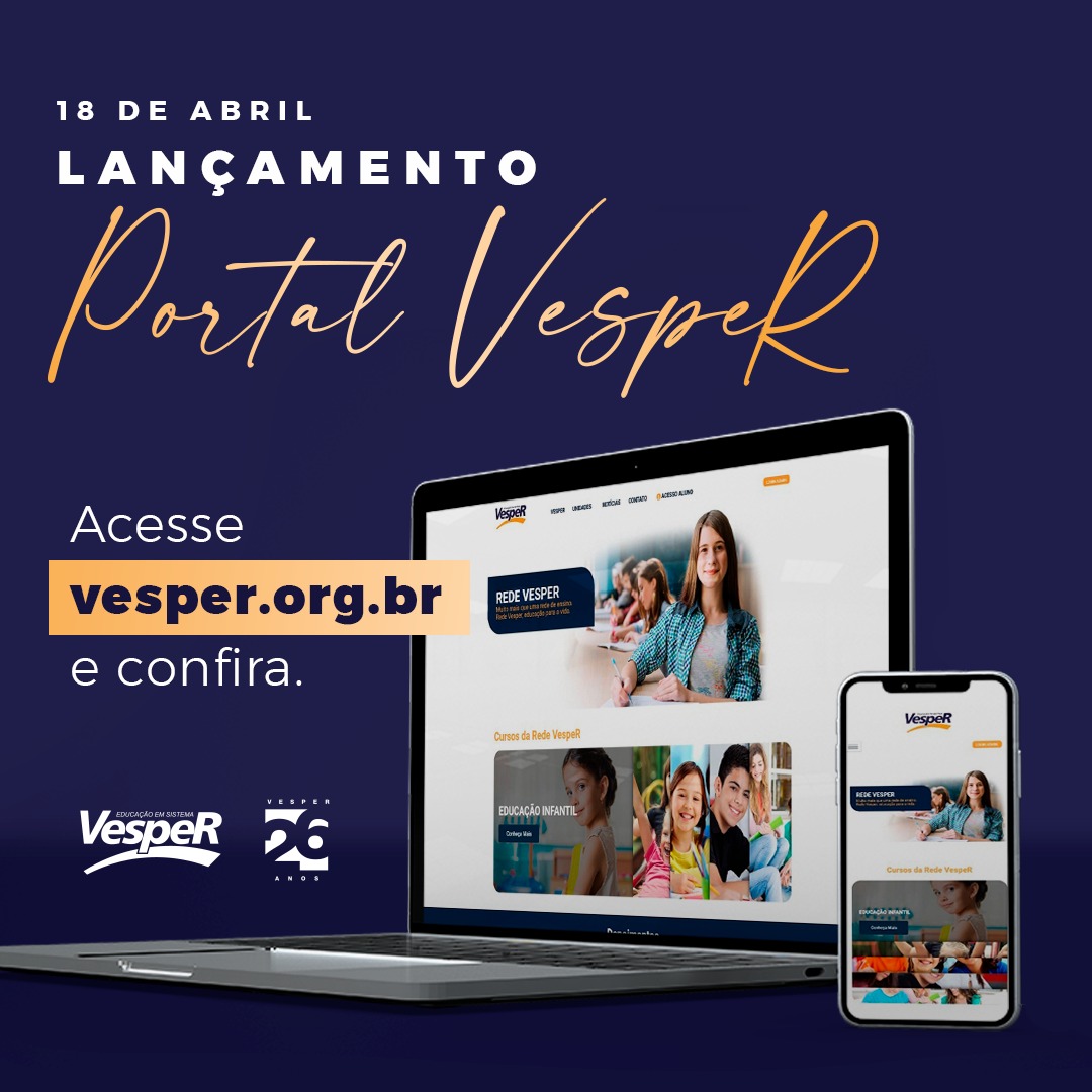 Lançamento Novo Portal VespeR VespeR